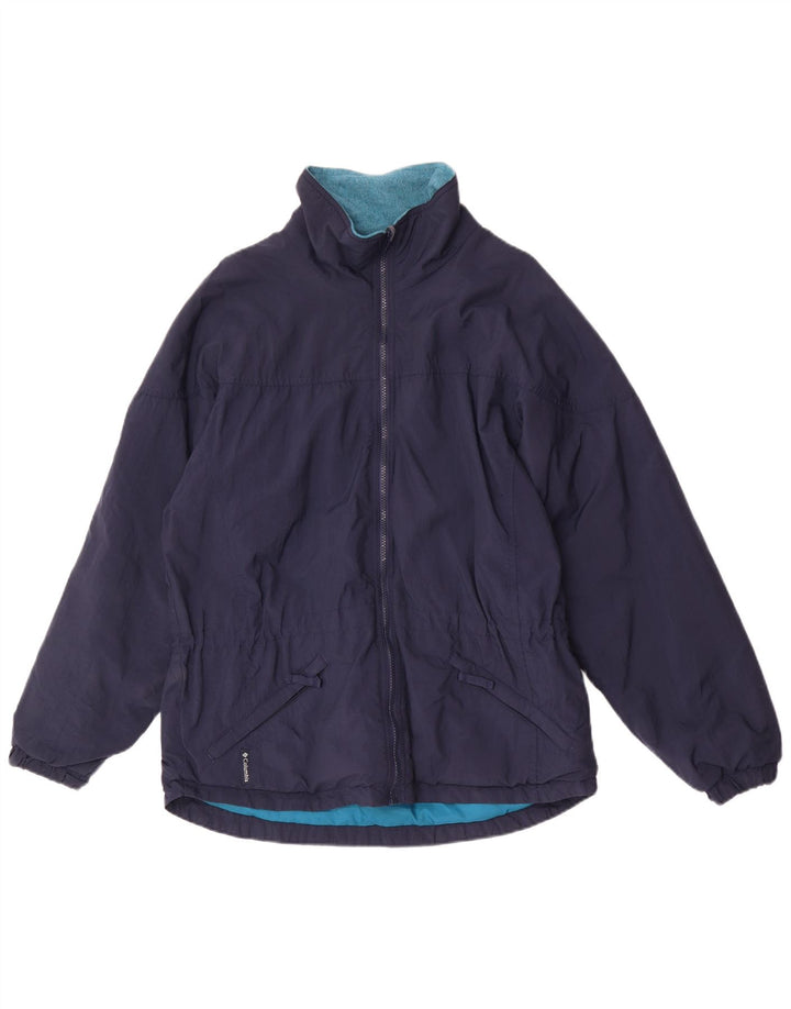 Columbia Damen Loose Fit Windjacke UK 14 Mittel Marineblau