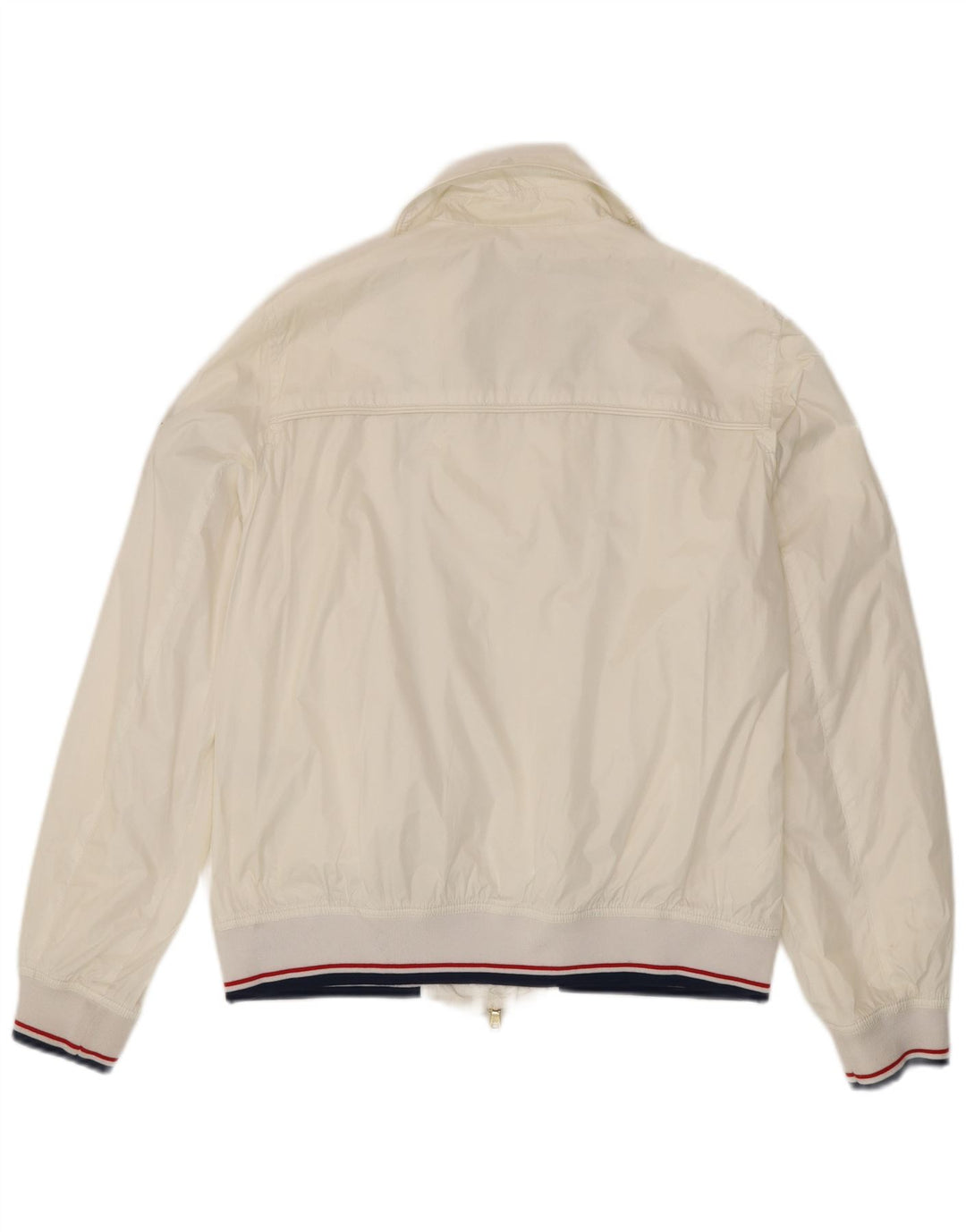 Grafische Bomberjacke für Damen von Conte of Florence IT 48 XL Weißes Polyamid