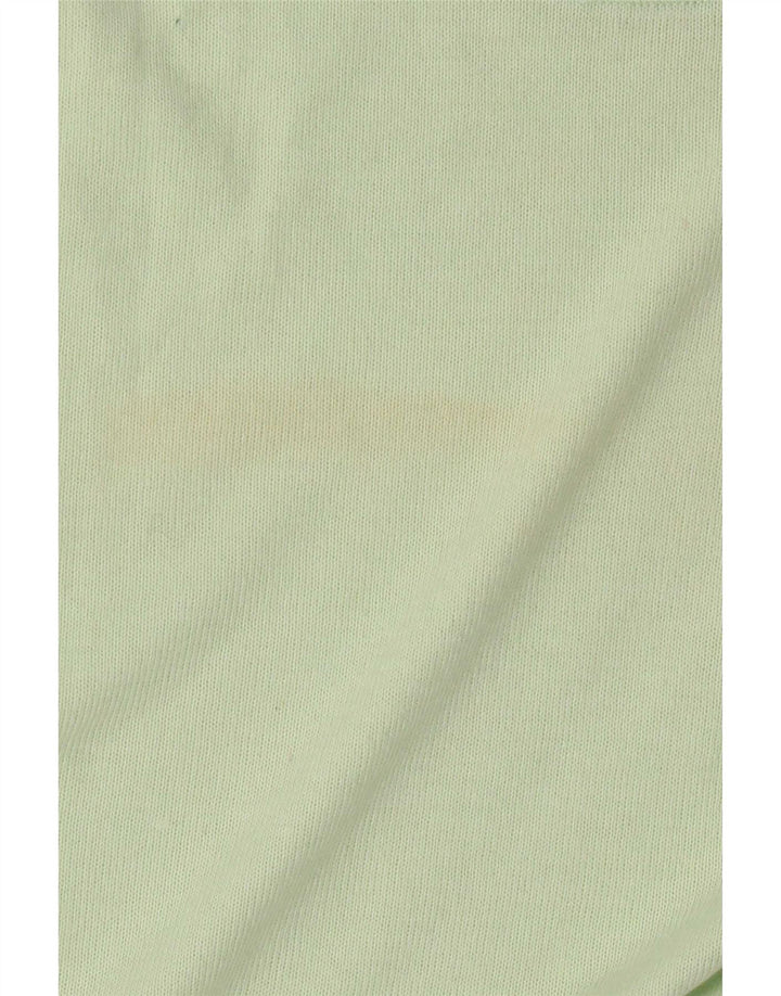 Zara Herren T-Shirt Top Mittelgrüne Baumwolle