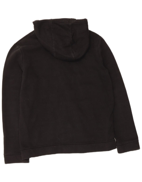 Nike Jungen-Kapuzenpullover mit Reißverschluss, 13–14 Jahre, XL, schwarze Baumwolle