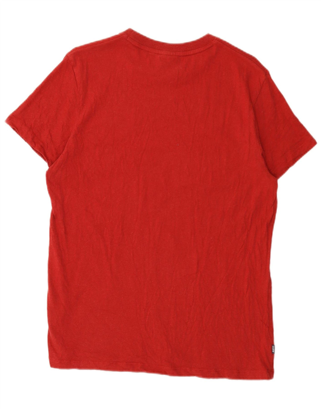 Superdry T-Shirt-Oberteil für Damen, groß, aus roter Baumwolle