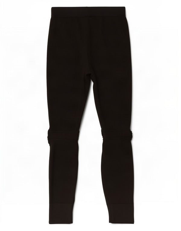 Nike Womens Graphic Leggings UK 10 Small Schwarz Polyester