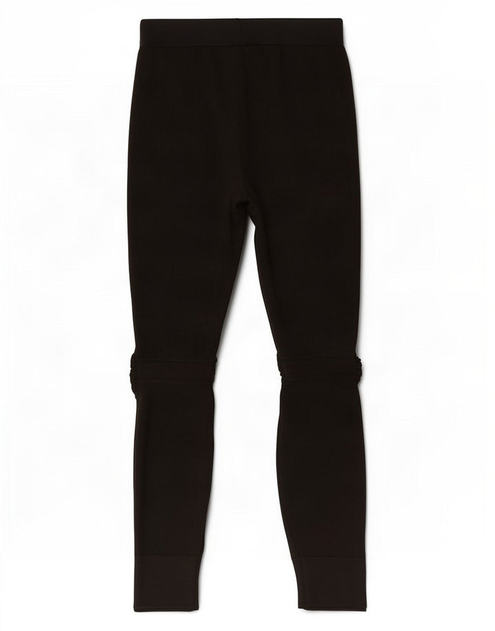 Nike Womens Graphic Leggings UK 10 Small Schwarz Polyester