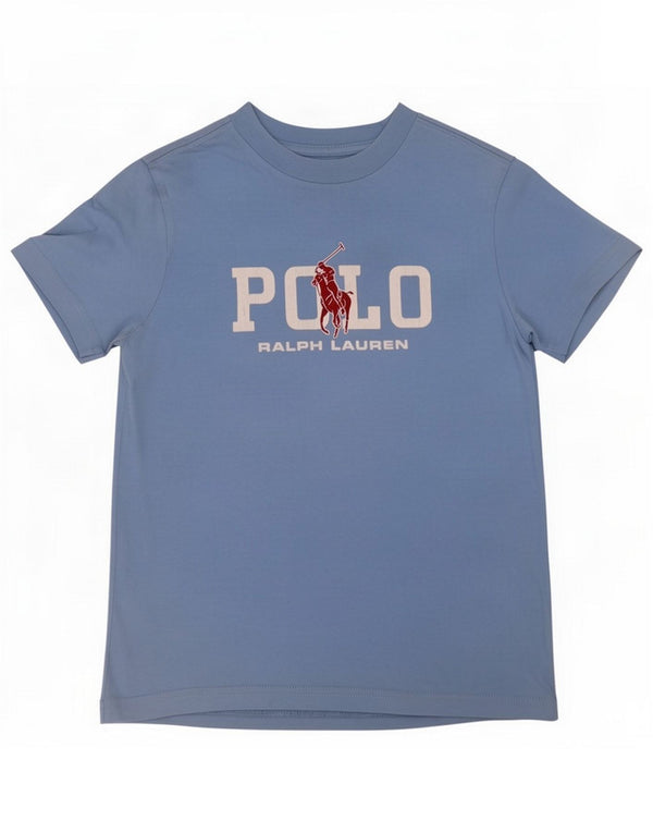 Polo Ralph Lauren T-Shirt mit Grafik für Jungen, 6–7 Jahre, Blau