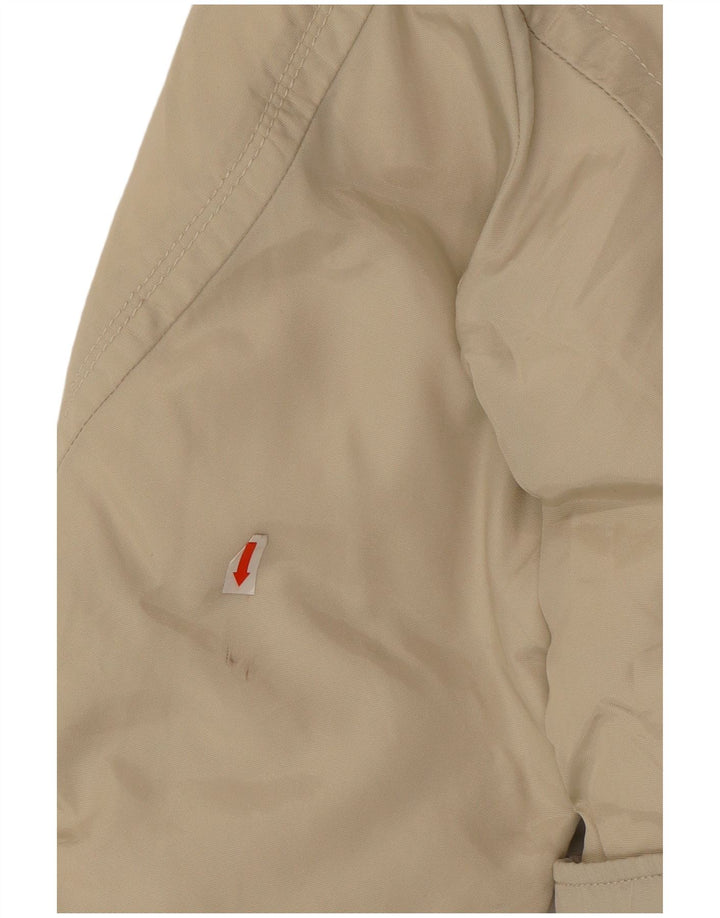 PEUTEREY Damen Wattierte Jacke IT 46 Large Off White Polyamid