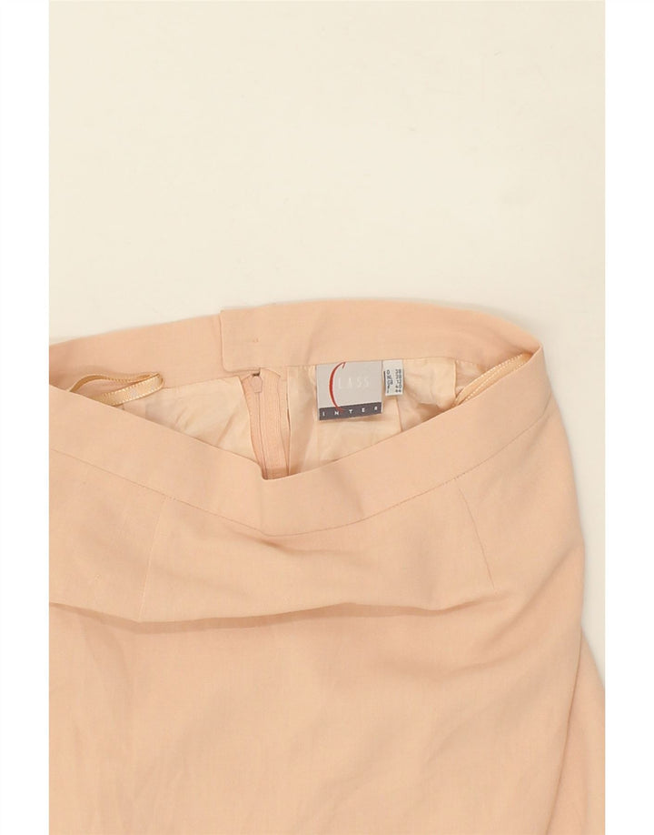 VINTAGE Womens Pencil Skirt UK 12 Medium W28 Pink Vintage Vintage and Second-Hand Vintage from Messina Hembry 