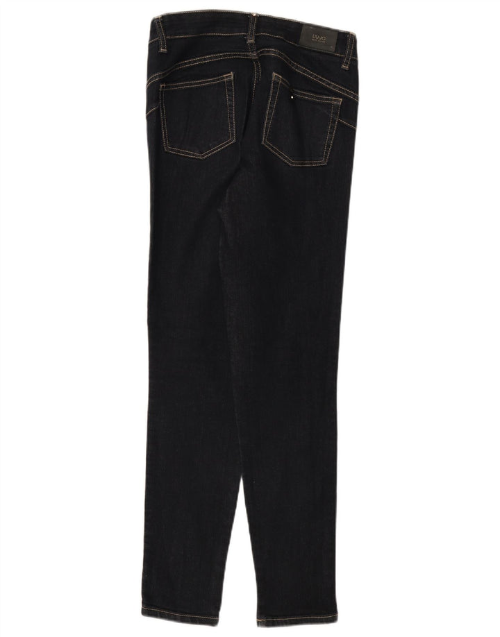 Liu Jo Damen Skinny Jeans W30 L29 Marineblau