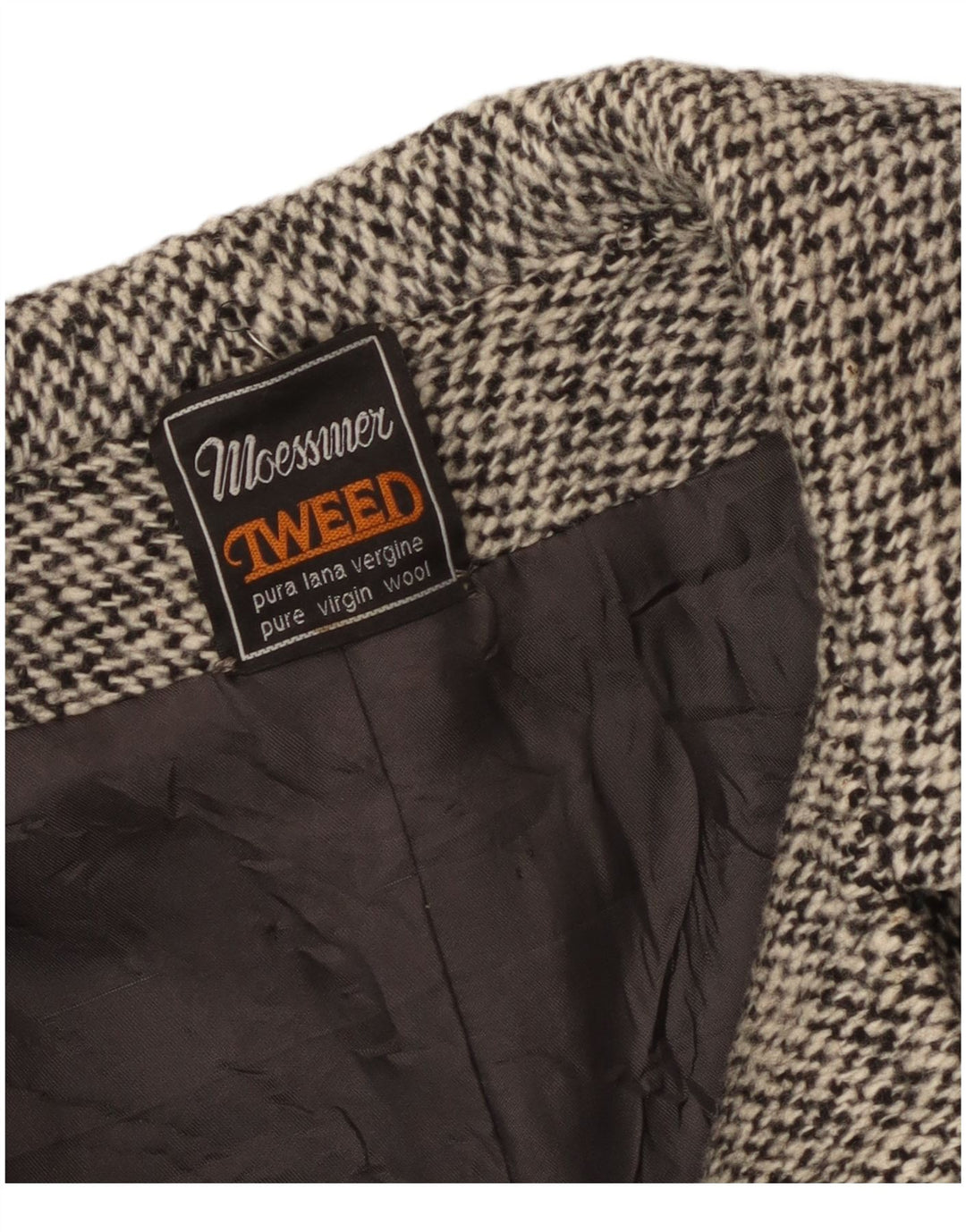 Moessmer Damen Pea Coat UK 14 Mittelgraue Schurwolle