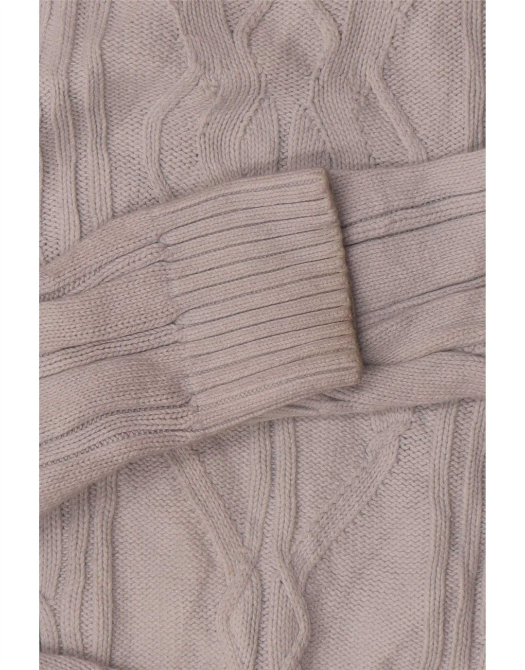 Nautica Herren-Pullover mit U-Boot-Ausschnitt, mittelweiße Baumwolle
