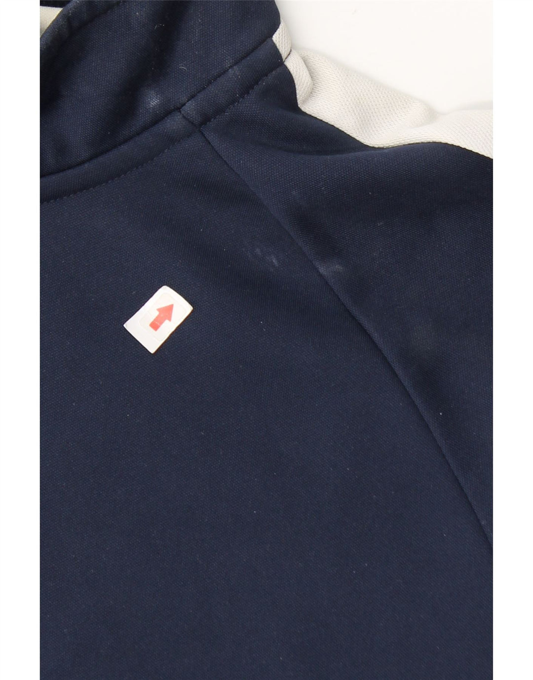 Nike Herren-Dri-Fit-Oberteil mit Reißverschluss, langärmlig, Mittelblau, Farbblock