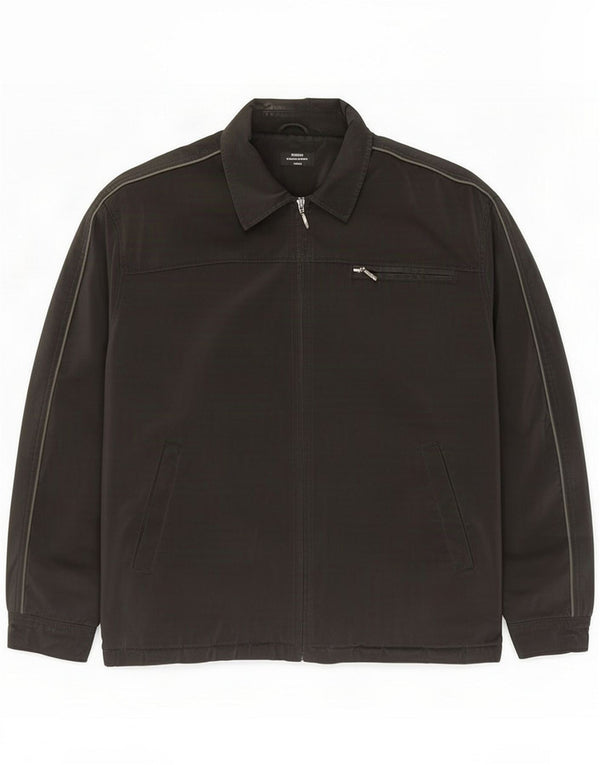 St. Bernard Mens Regular Fit Windjacke IT 52/54 XL Schwarz PVC