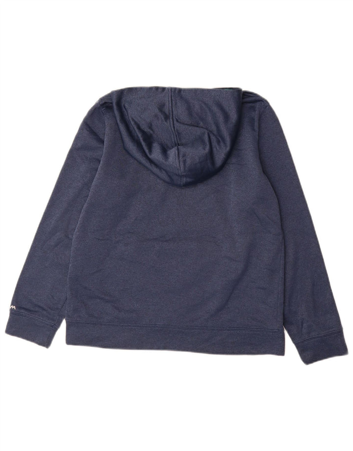 UNDER ARMOUR Mädchen-Pullover mit lockerem Kapuzenpullover, 11–12 Jahre, Größe L, Marineblau