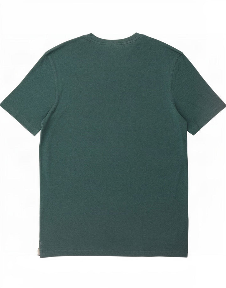 Fat Face Herren-T-Shirt aus mittelgrüner Baumwolle