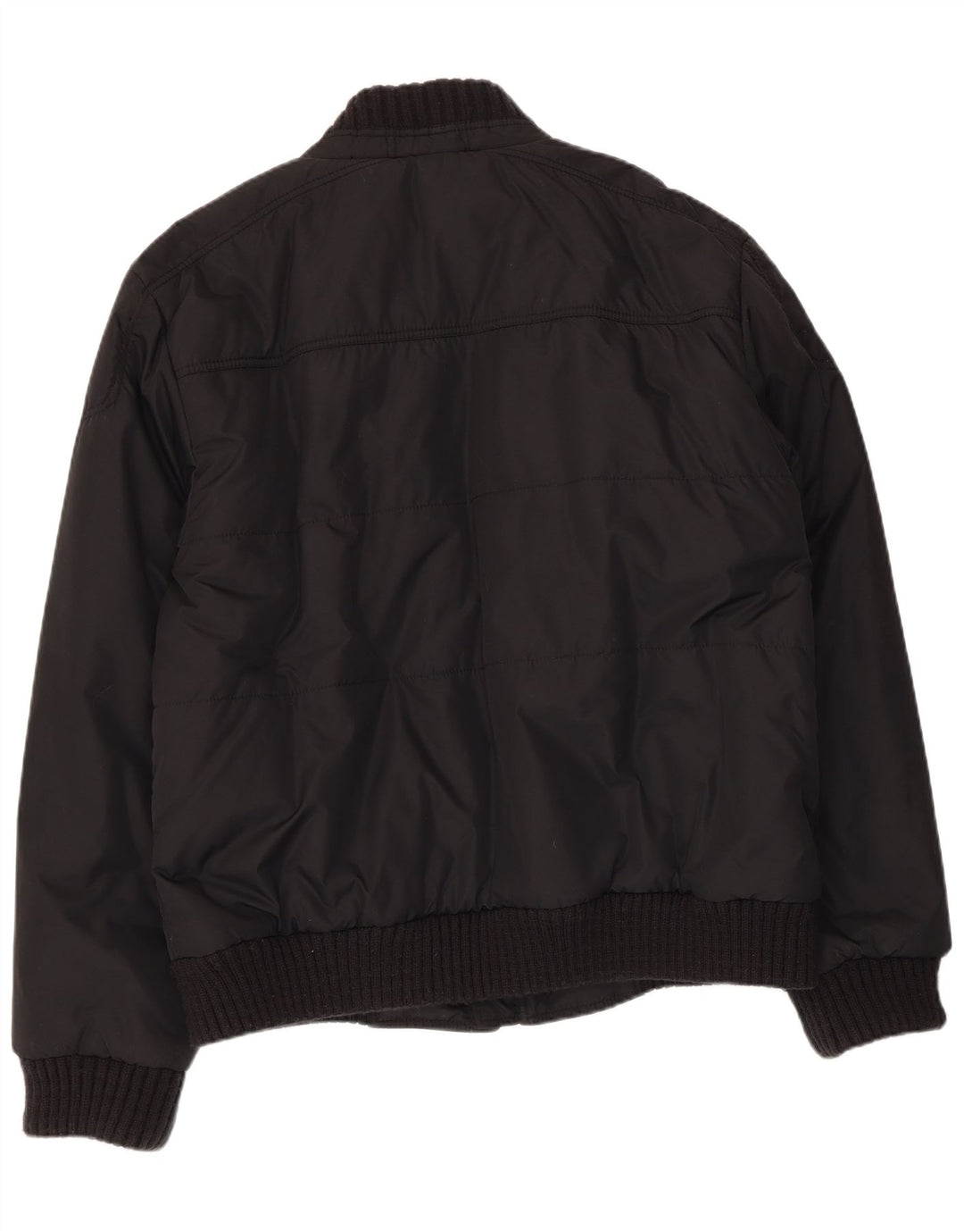 Tommy Hilfiger Herren Bomberjacke UK 44 2XL Schwarzes Nylon