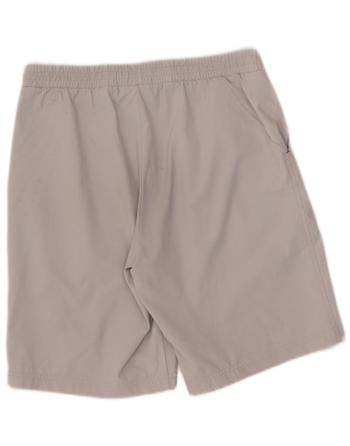Kappa Herren Sportshorts Small Grau Polyester