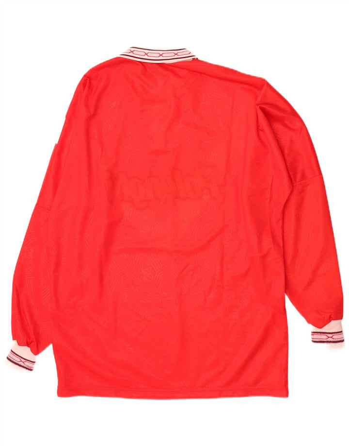 Brescia Calcio Herren 1995–1996 Drittes Grafik-Trikot, Oberteil, XL, Rot, Sport