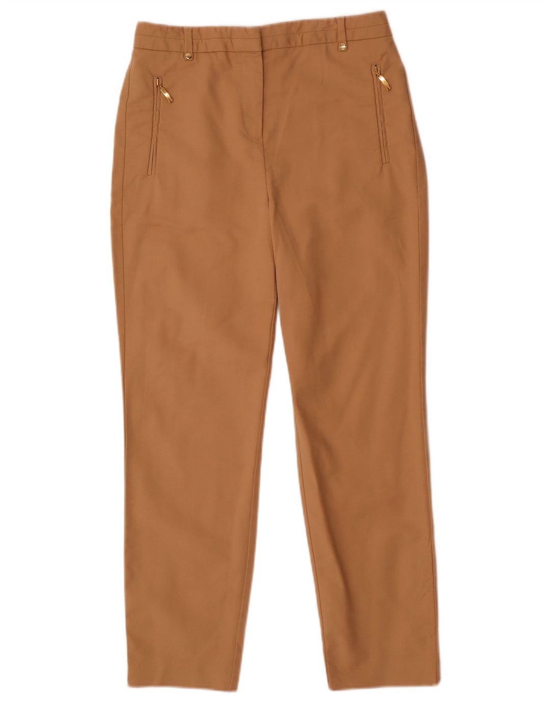 PER UNA Schmale, verkürzte Damenhose W28 L25 Beige