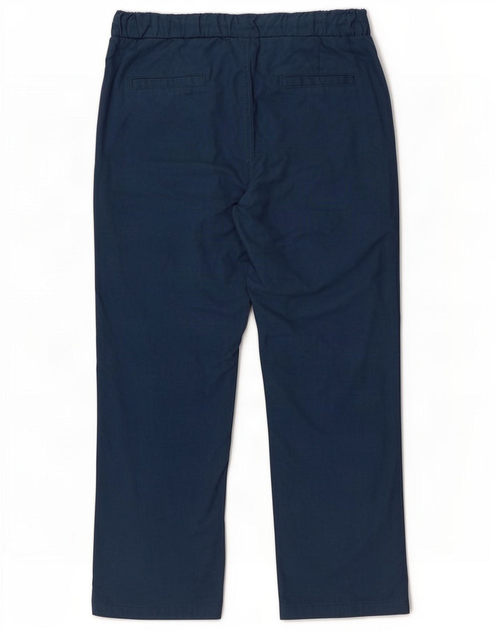 Dack's gerade Chino-Hose für Herren, Größe S, W32, L25, Blau, Baumwolle