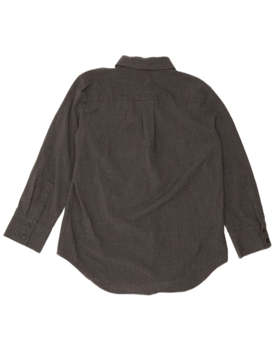 Zara Damen Loose Fit Hemd UK 10 Small Grau