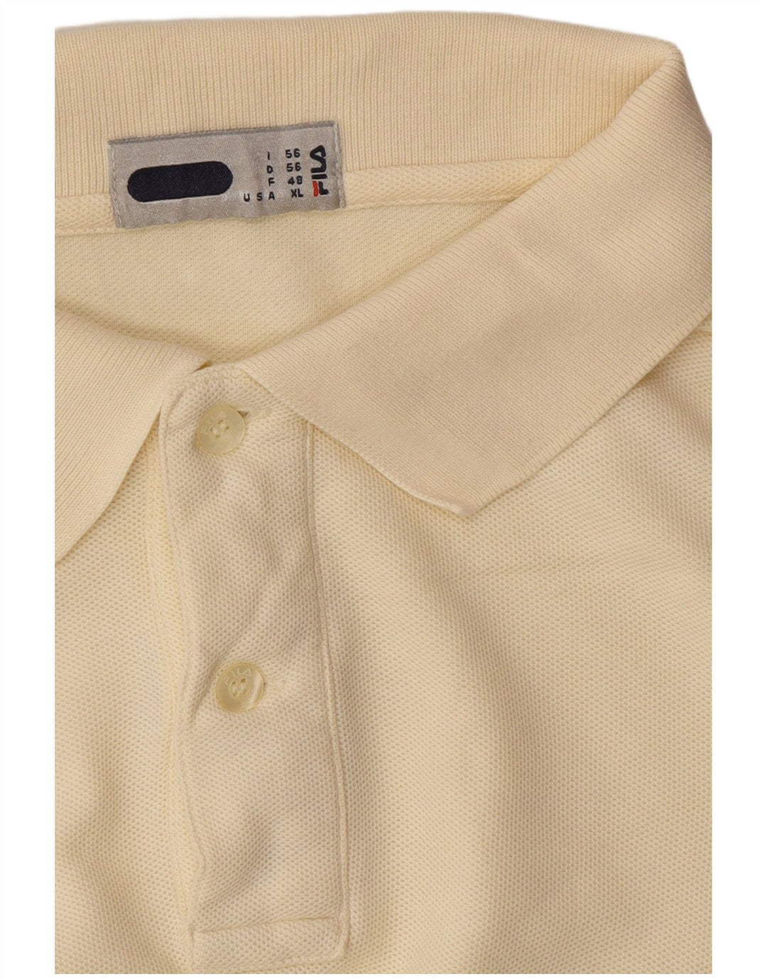 FILA Herren Poloshirt IT 56 2XL Gelb