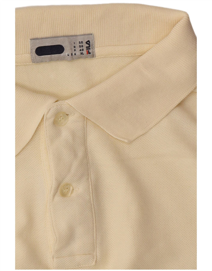 FILA Herren Poloshirt IT 56 2XL Gelb