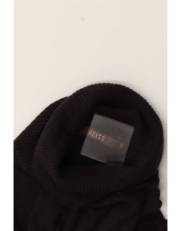 Reiss Damen-Pullover mit Rollkragen, Gr. 10, Größe S, Grau