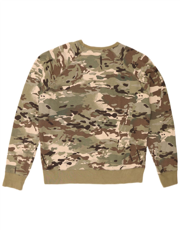 Dockers Herren-Sweatshirt mit Grafik, groß, grün, Camouflage-Armee