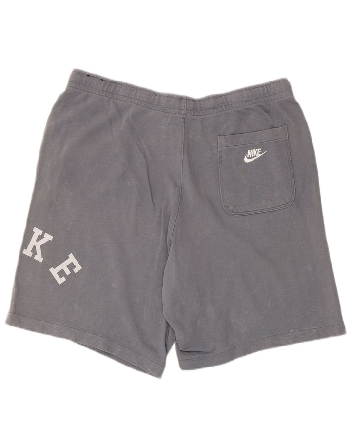 Nike Herren Graphic Sport Shorts XL Grau Baumwolle