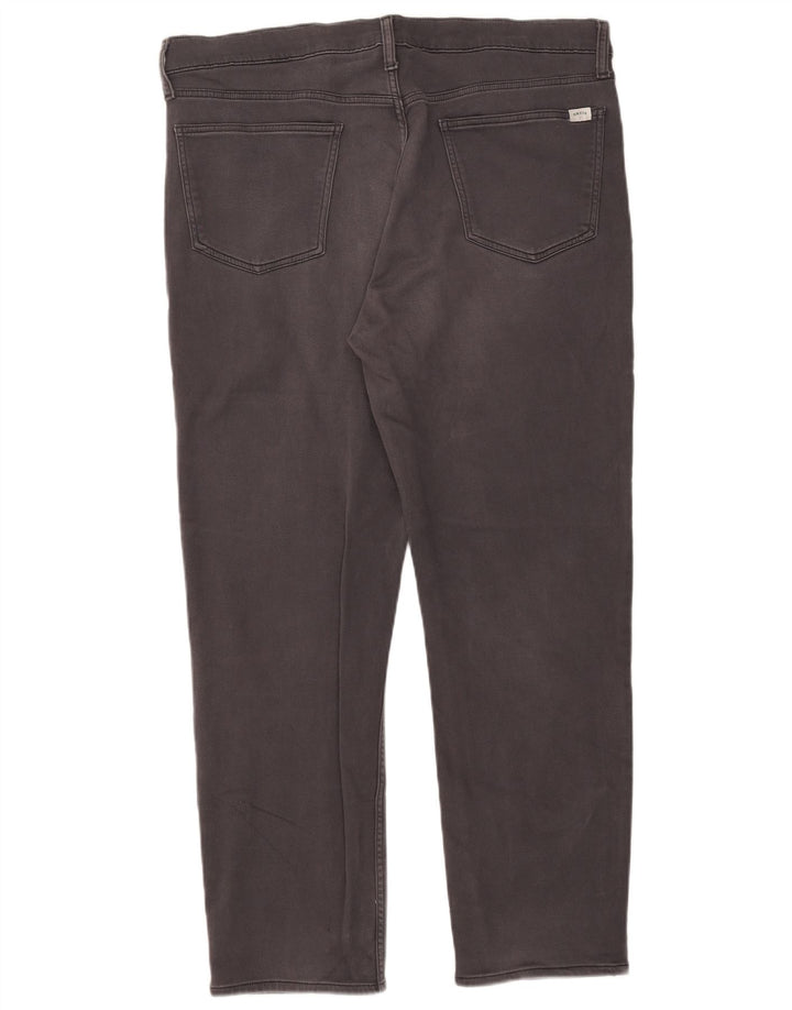 Orvis Herren Slim Jeans W38 L30 Graue Baumwolle