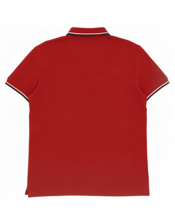 Diadora Herren Poloshirt 3XL Burgund Baumwolle