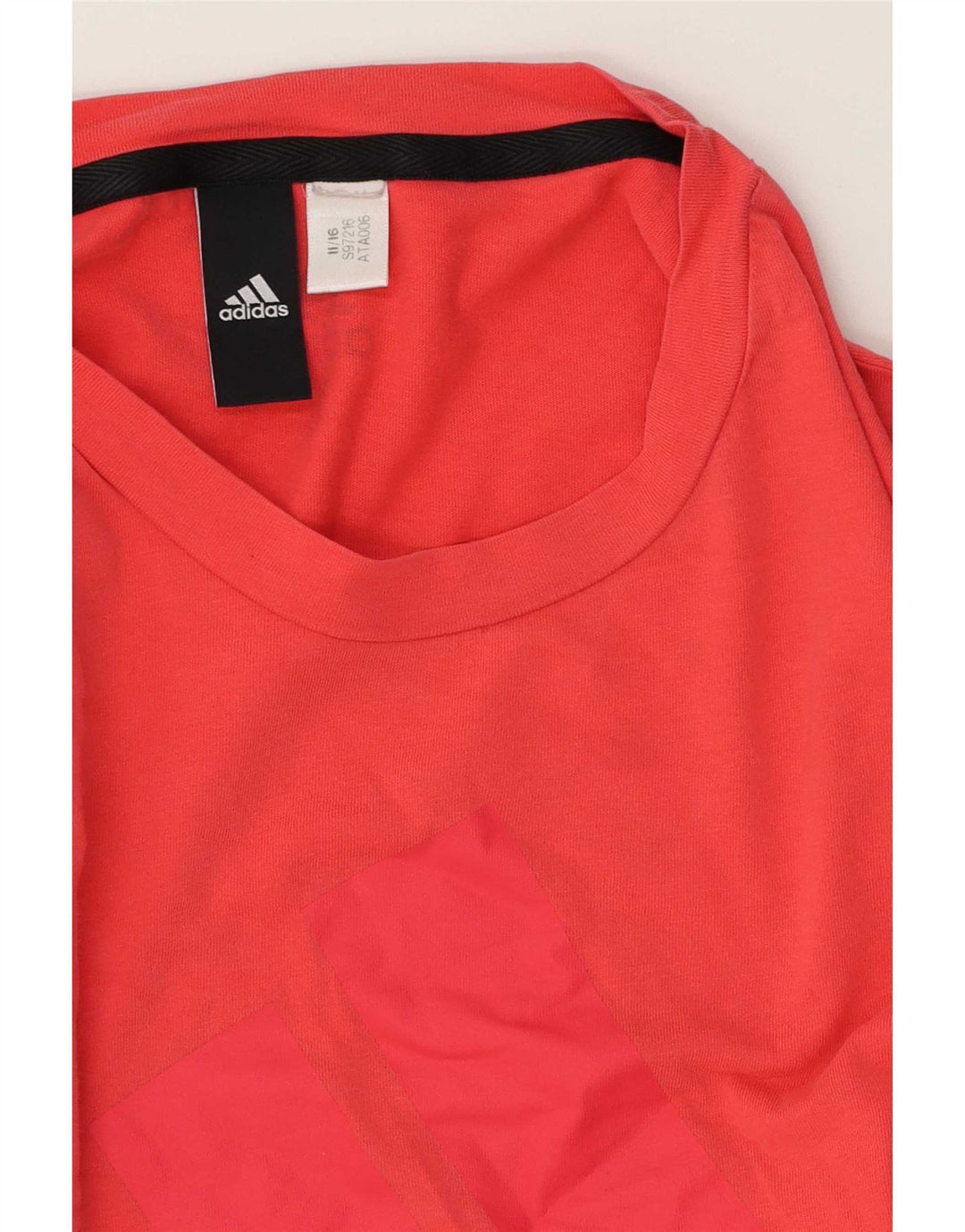 Adidas Damen Graphic T-Shirt Top UK 14 Mittelrot