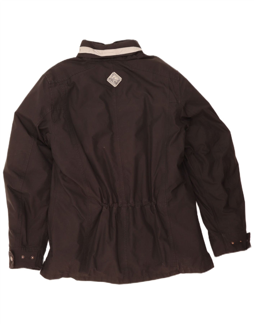 Tucano Urbano Herren-Utility-Jacke mit Kapuze, UK 40, Größe L, Schwarz, Polyester
