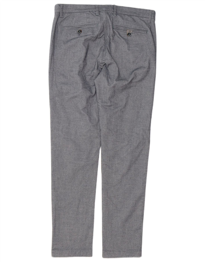 Ted Baker Slim-Anzughose für Herren, W32, L31, graue Baumwolle