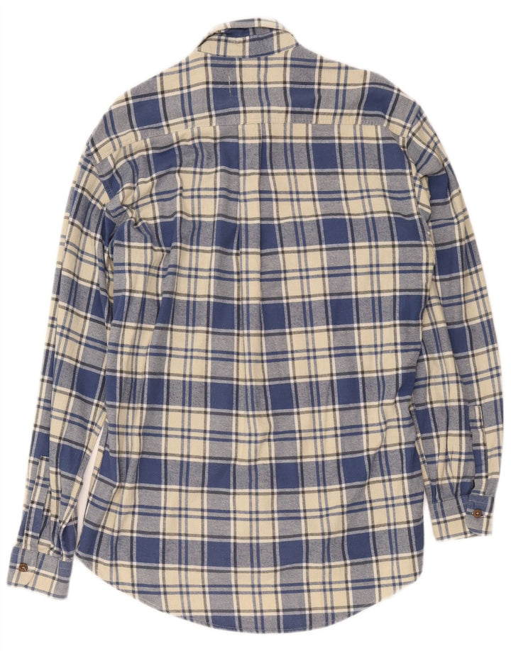 Levi's Herren Flanellhemd Mittelblau kariert