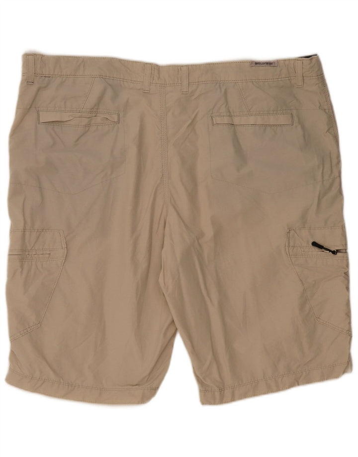 Marks & Spencer Herren Cargoshorts W44 2XL Beige Baumwolle