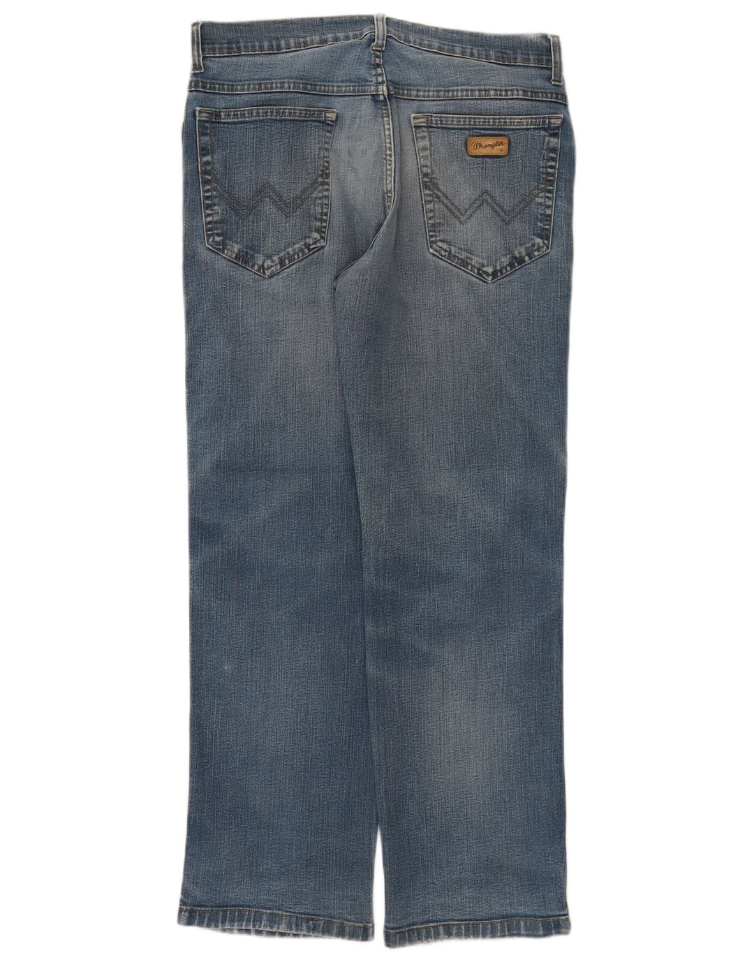 Wrangler Herren Texas Stretch Straight Jeans W32 L30 Blaue Baumwolle