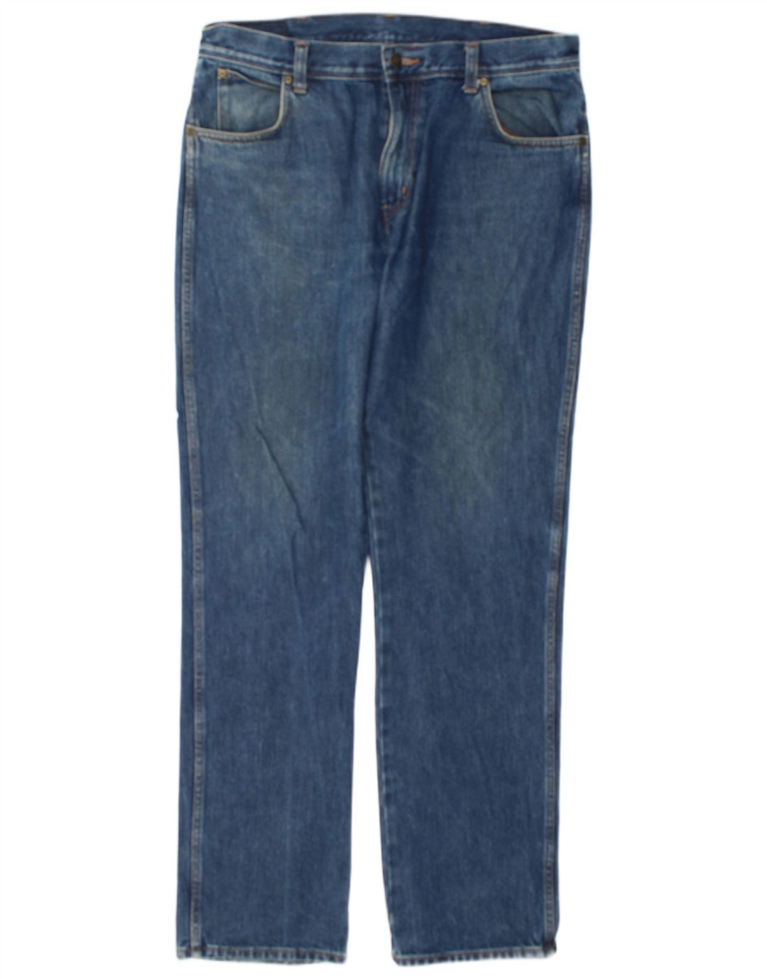Wrangler Herren-Jeans mit normaler Passform, gerade Passform, W36, L34, Blau, Baumwolle