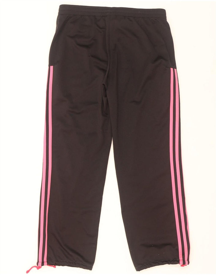 Adidas Damen Graphic Full Trainingsanzug UK 12/14 Mittelschwarzes Polyester