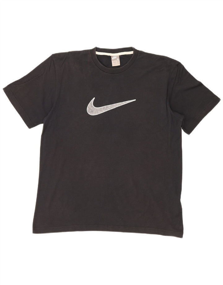 NIKE Herren-T-Shirt mit Grafik, UK, Größe 45/47, XL, Schwarz, Baumwolle