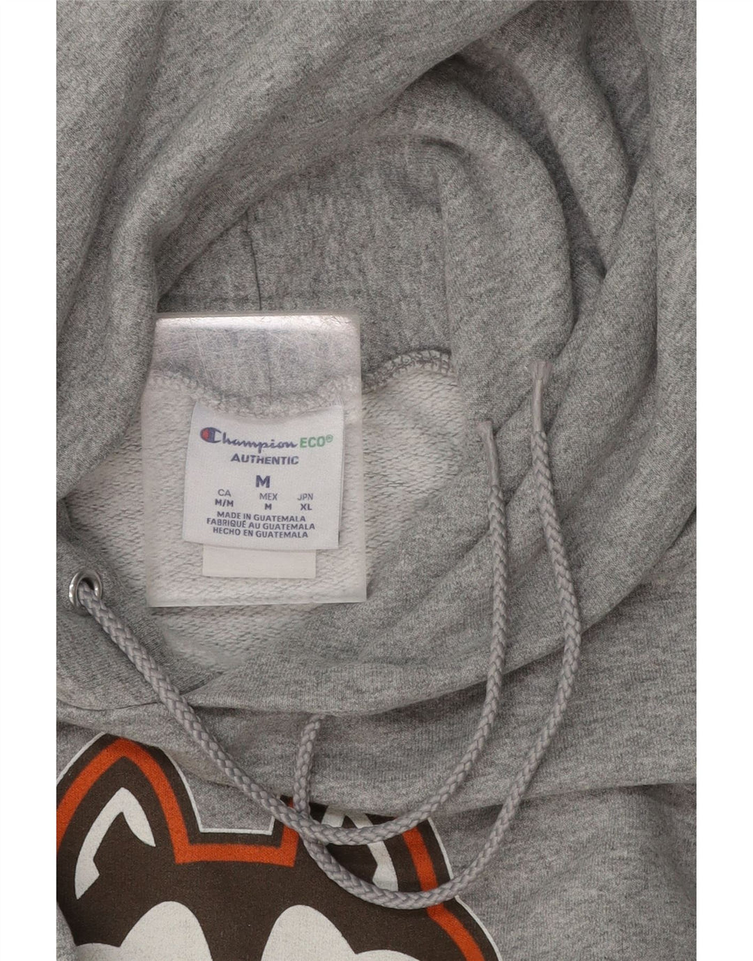 CHAMPION Mens Hersey Huskies Graphic Hoodie Jumper Medium Grey Vintage Champion and Second-Hand Champion from Messina Hembry 