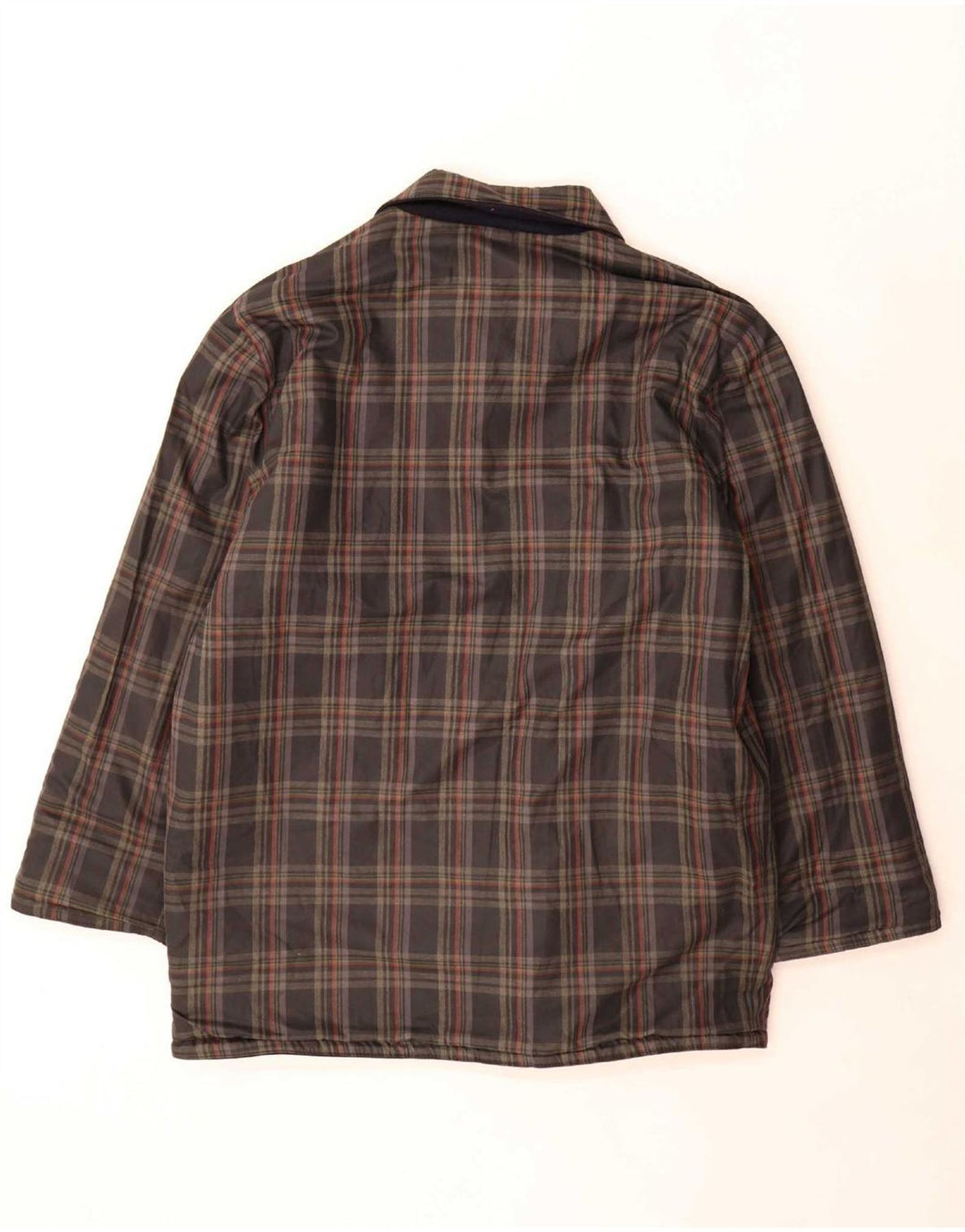 North Pole Herren Wendemantel UK 42 XL Marineblaue Wolle