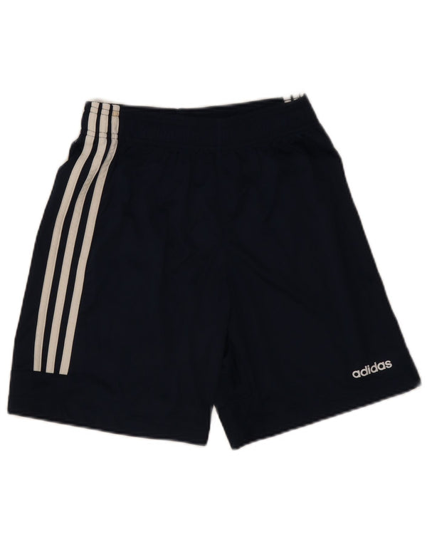 Adidas Jungen Climalite Sport Shorts 13-14 Jahre Marineblau Polyester