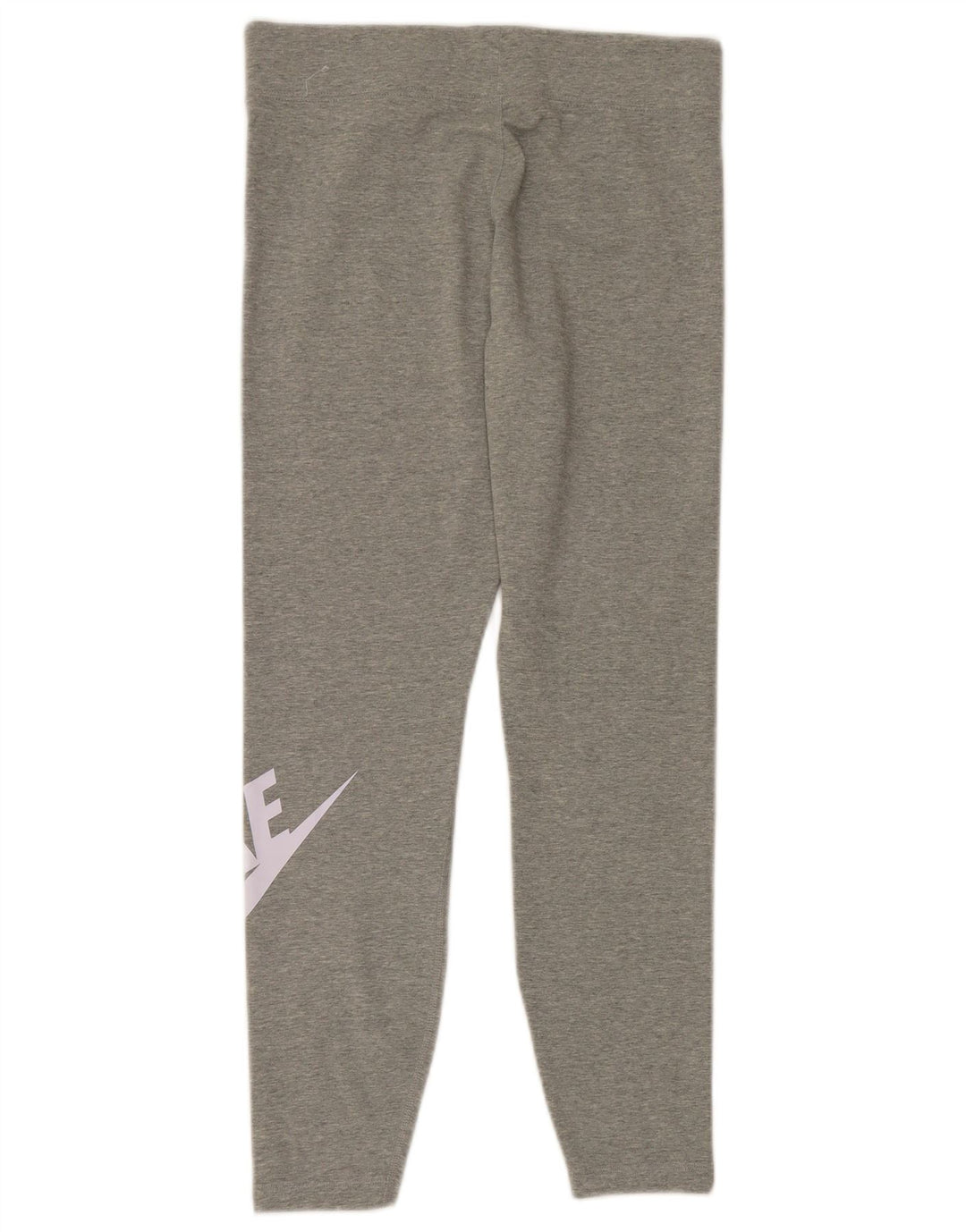 Nike Womens Graphic Leggings UK 14 Large Graue Baumwolle