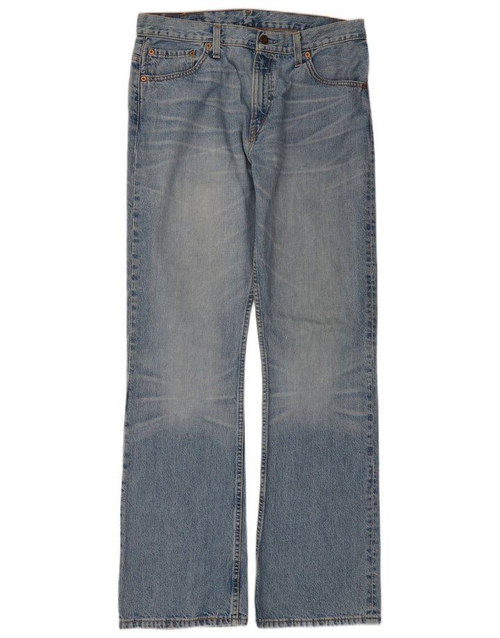 Levi's Herren 507 Bootcut Jeans W32 L34 Blaue Baumwolle