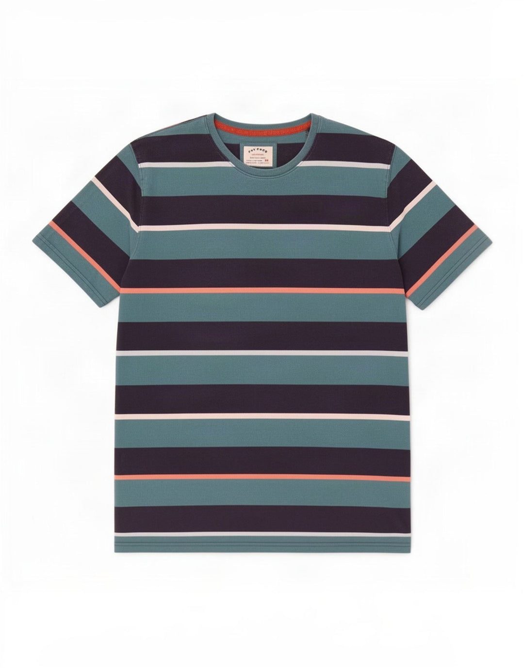 Fat Face Herren T-Shirt Top 2XL blau gestreift aus Baumwolle