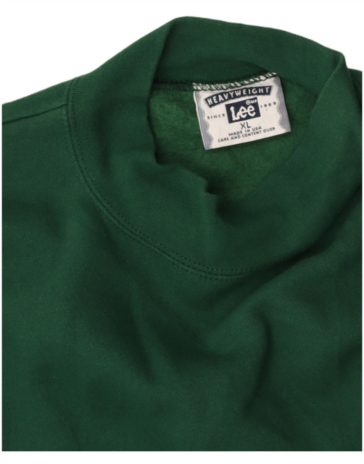 LEE Mens Sweatshirt Jumper XL Green