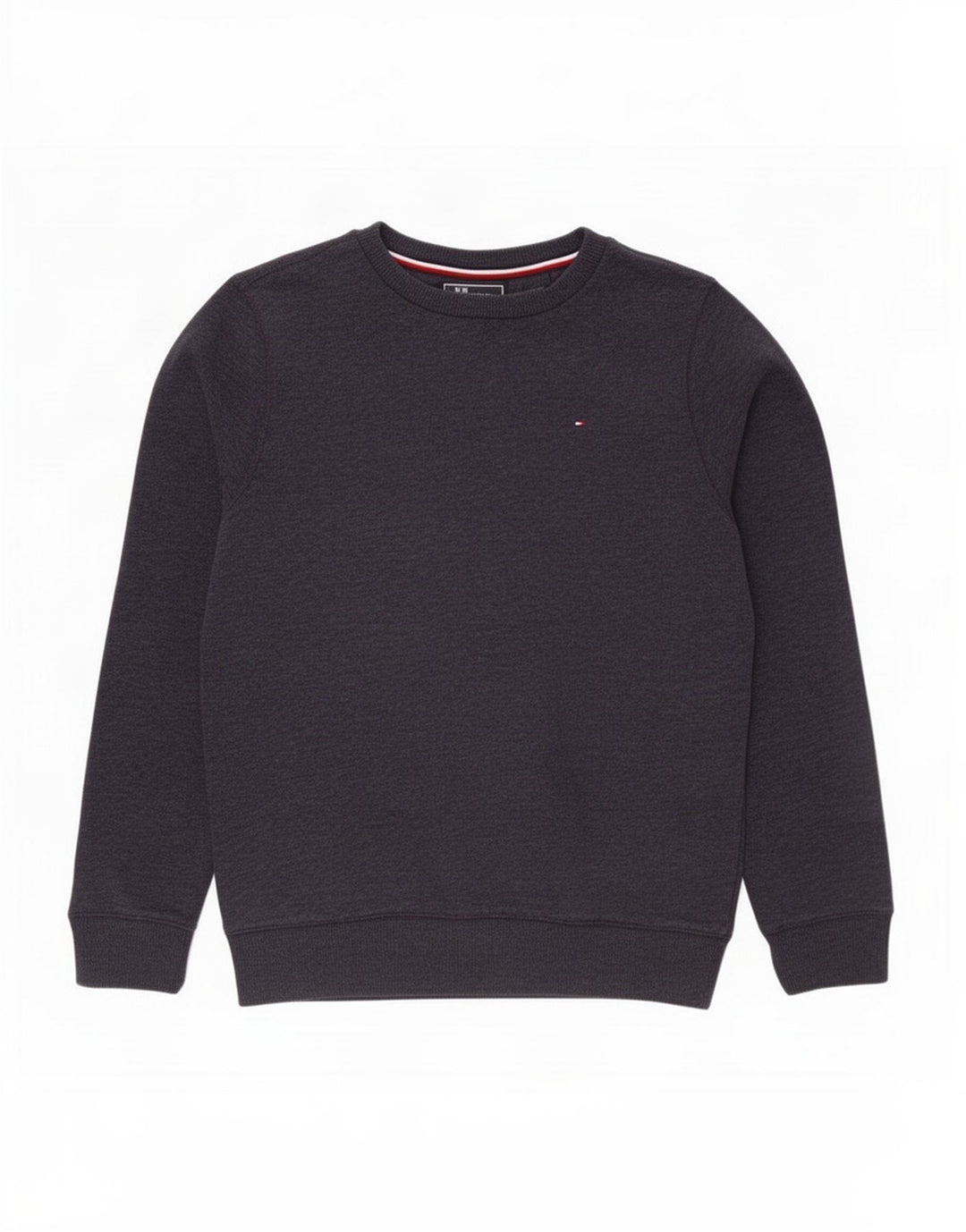 Tommy Hilfiger Jungen-Sweatshirt-Pullover, 15–16 Jahre, graue Baumwolle