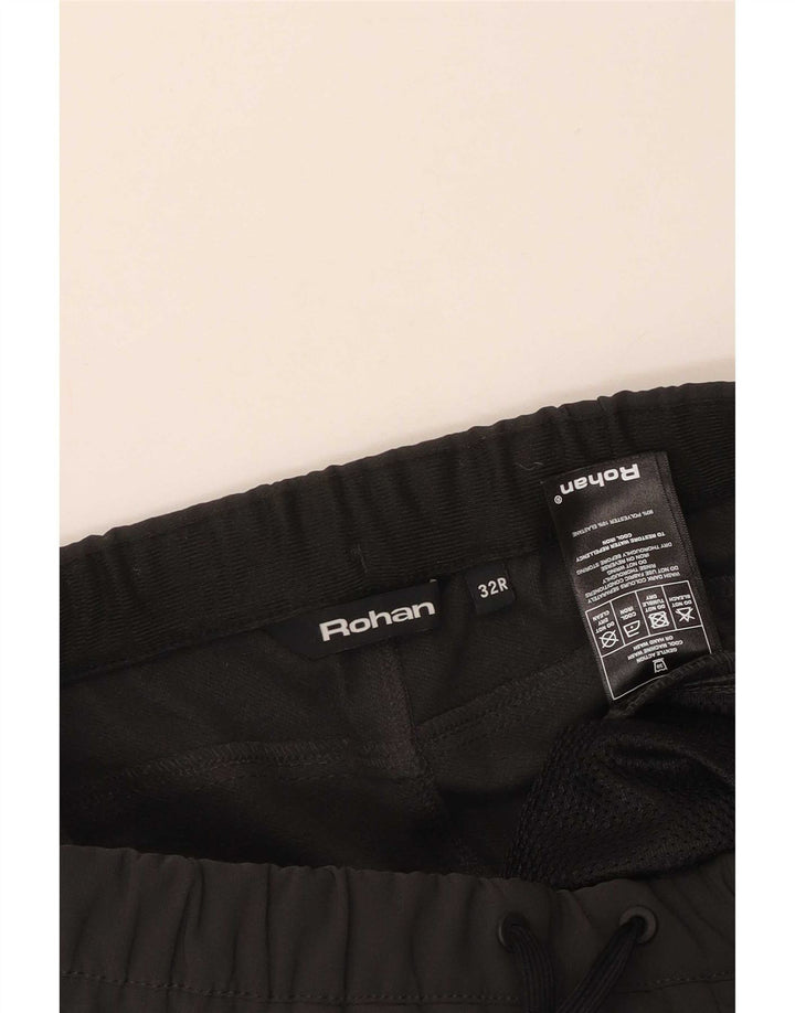 Rohan Herren-Trainingshose aus mittelgrauem Polyester