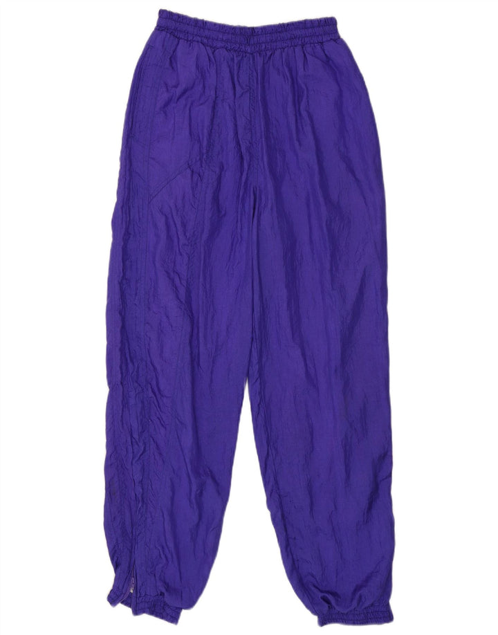 Vintage Herren Trainingshose Jogger Medium Lila Nylon