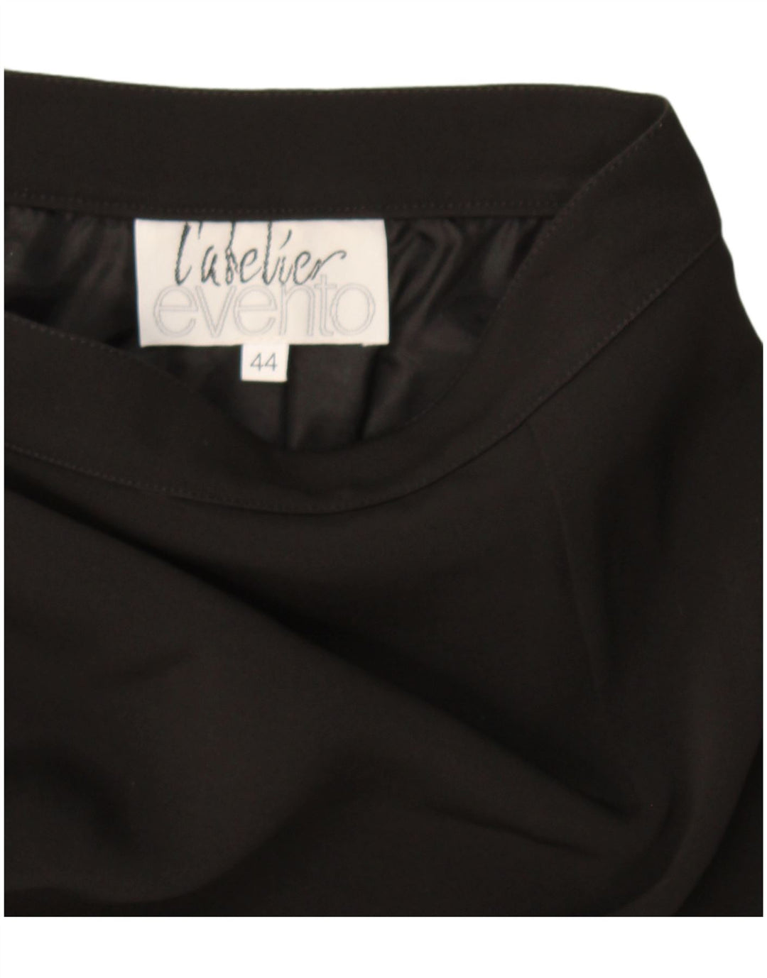 Vintage Damen Bleistiftrock IT 44 Medium W30 Schwarz